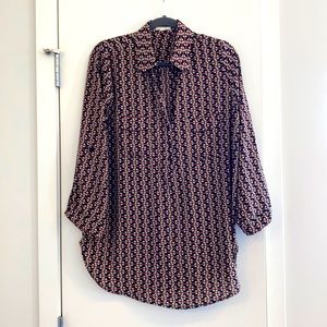 3/4 sleeved ladies large blouse